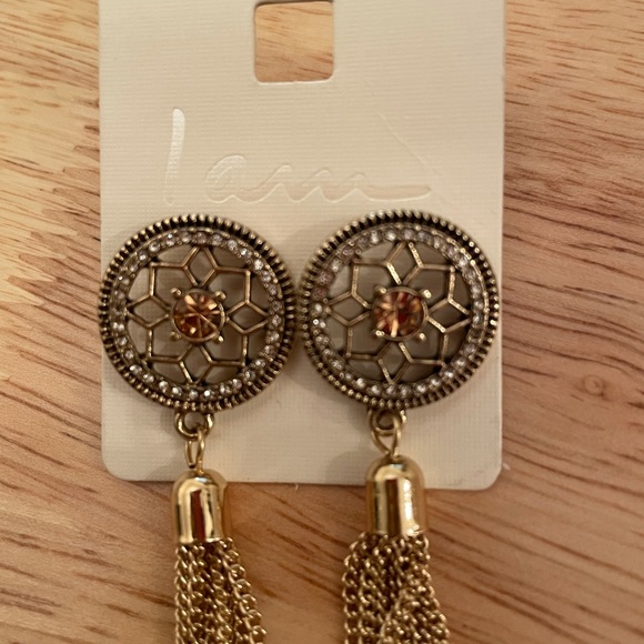 “I am” jewelry long earrings - Picture 3 of 5